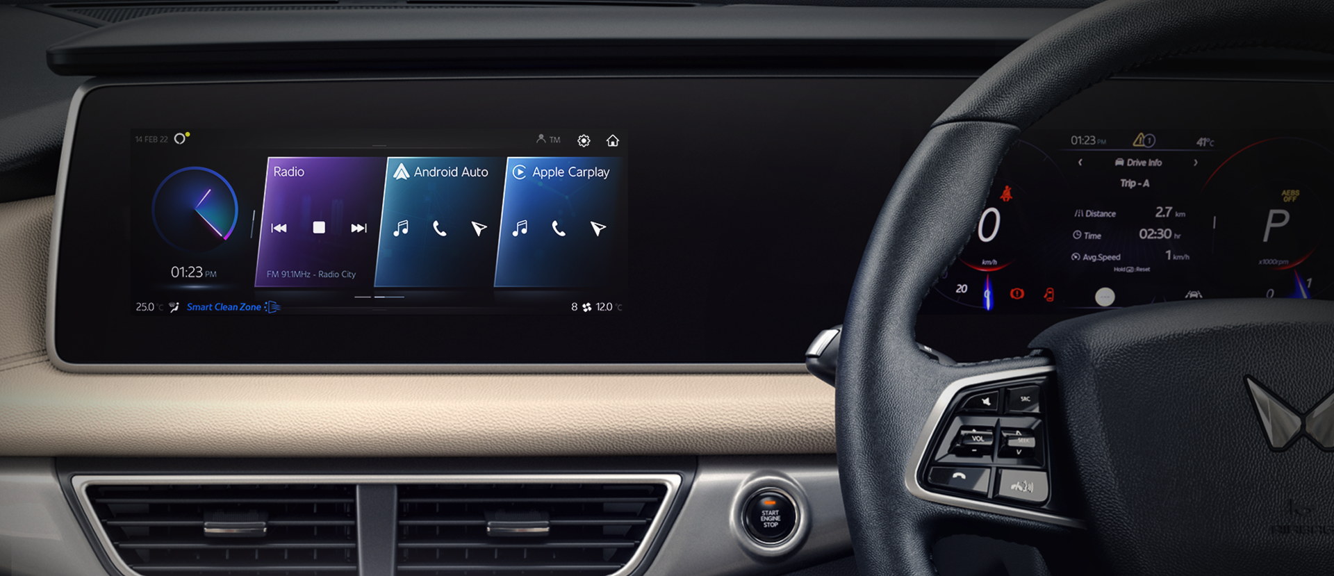 XUV700 Apple CarPlay and Android Auto  